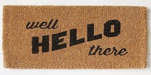 welcome mat
